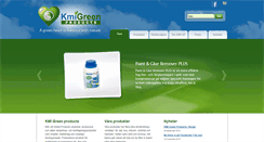 Desktop Screenshot of kmigreenproducts.com