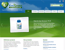 Tablet Screenshot of kmigreenproducts.com